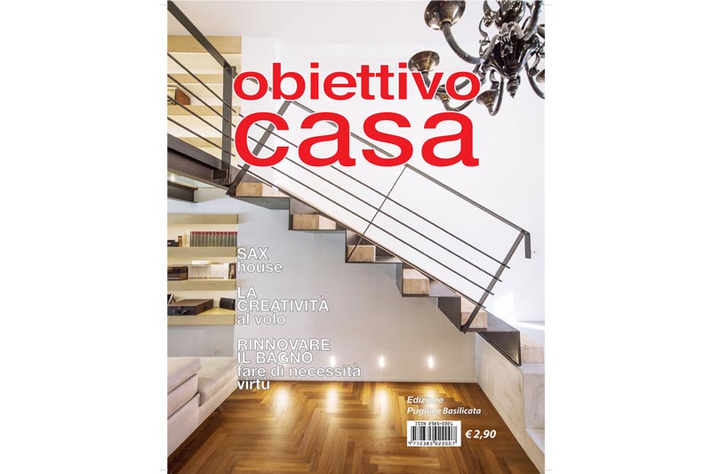 Marmi Bianco sulla rivista “Obiettivo Casa”